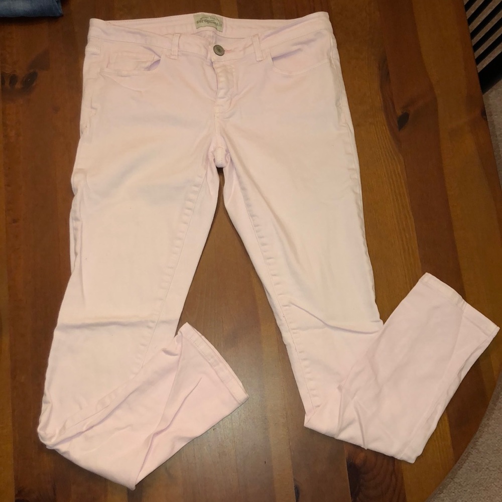 Size 7/8 light pink Aeropostale skinny jeans